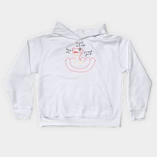 I'll Heck You Up. Kids Hoodie